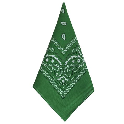 green bandana png.